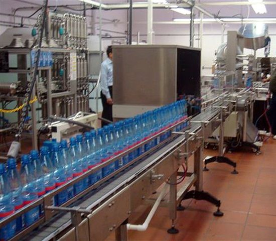 Bottled Water Line