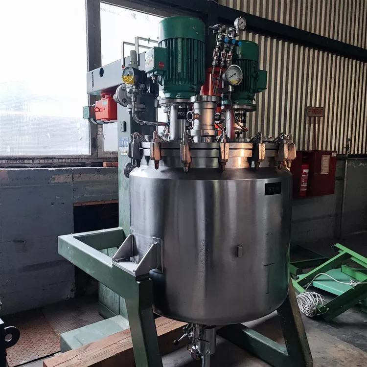 Fryma VME 400, Process plant with two homogenizers