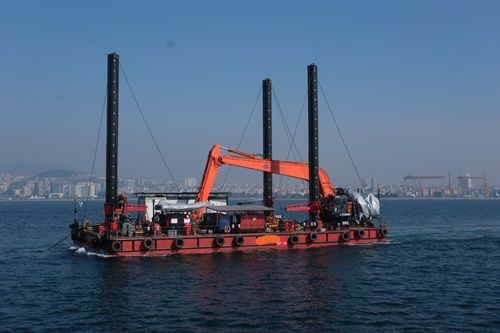 Steel Dredging Pontoon Class INSB