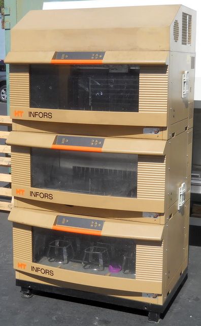 Infors Multitron Floor Incubator Shaker Triple Stack with Refrigeration