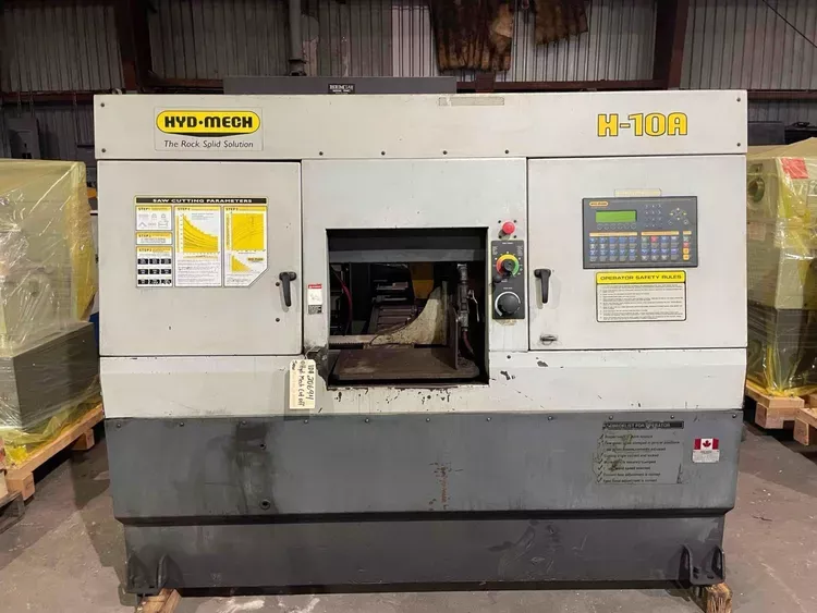 Hyd-Mech H-10A Band Saw CNC (Mitsubishi PLC Control)