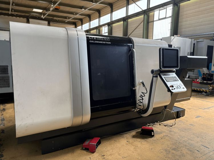 DMG Heidenhain 4290 5000 rpm CTX Beta 800 V4 4 Axis