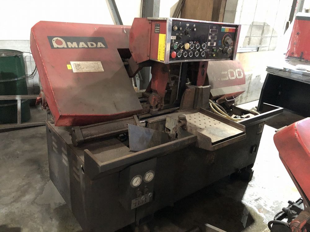 Amada HA300 Band Saw Semi Automatic