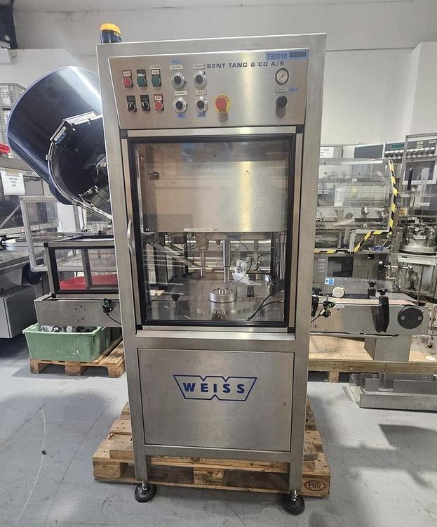 Weiss WKS 1-8 Single Head Screw or Push on Capper