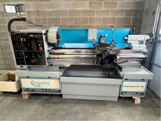 Clausing Colchester ENGINE LATHE 2500 RPM VT1411/14