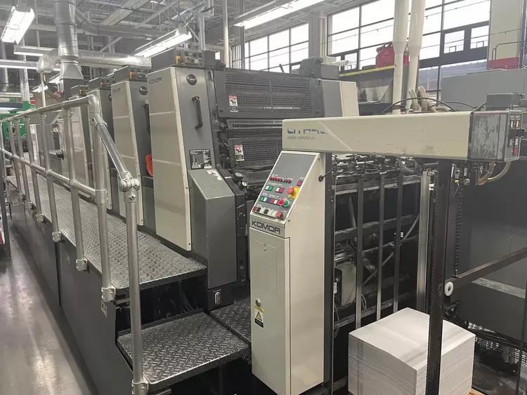 Komori L428+CX 20" x 28"
