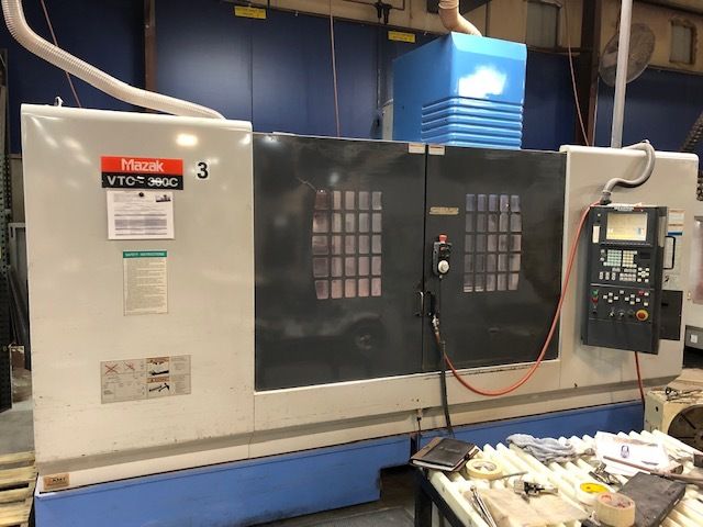 Mazak VTC-300C	Mazatrol Fusion 640 M 3 Axis