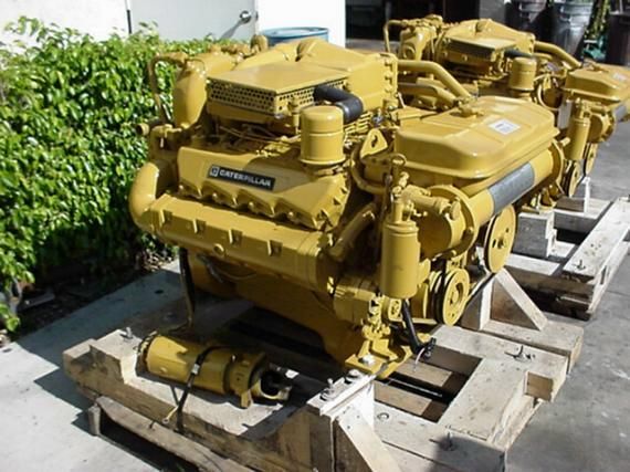 Caterpillar 3208TA RBLT MARINE ENGINE 375 HP