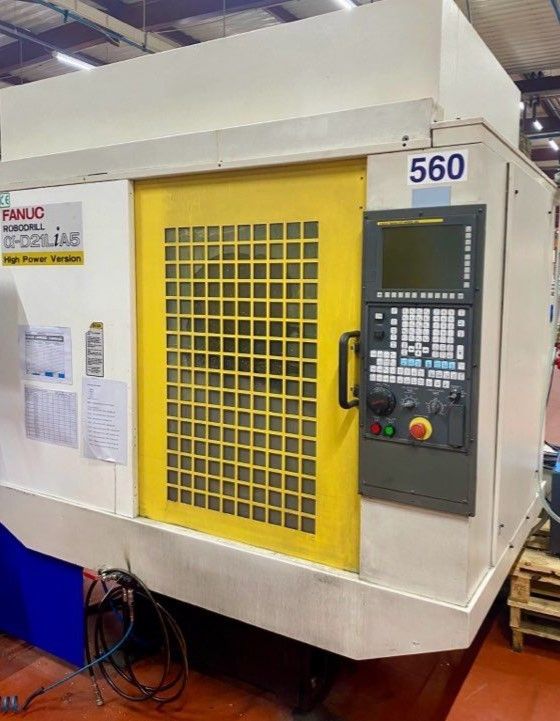 Fanuc Robodrill 2017 D21LIB5+ DDR-T Variable
