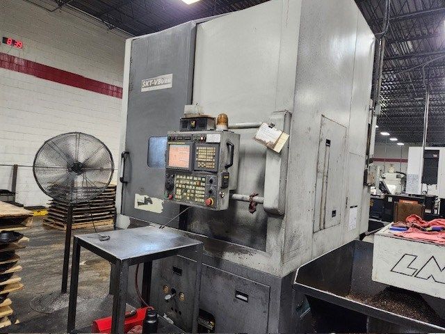 Hyundai WIA SKT 80RM CNC VERTICAL TURNING AND MILLING MACHINE. 3 Axis