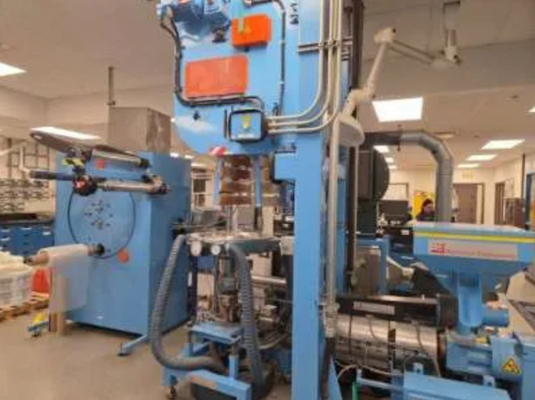 Brampton 150-24-AC Lab Blown Film Extrusion Line