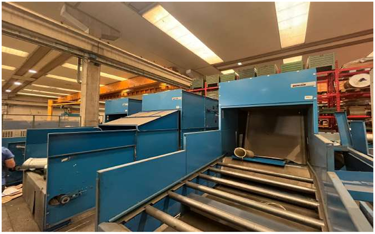 Bonino Fibre blending and opening line