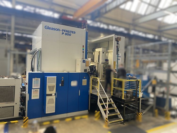 Gleason, Pfauter P 800 Variable Speed Gear Hobbing Machine - Vertical