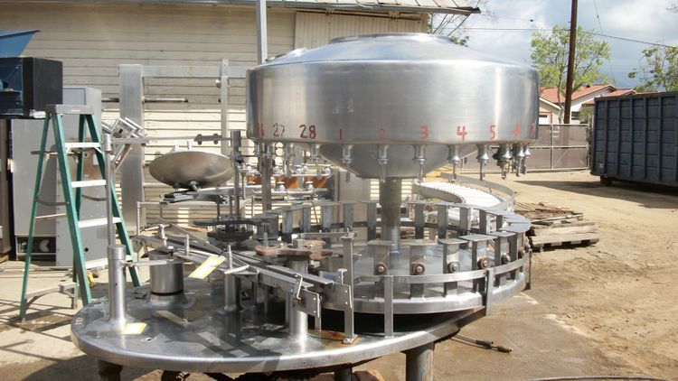 Cemac 18SS50100, Rotary Filler