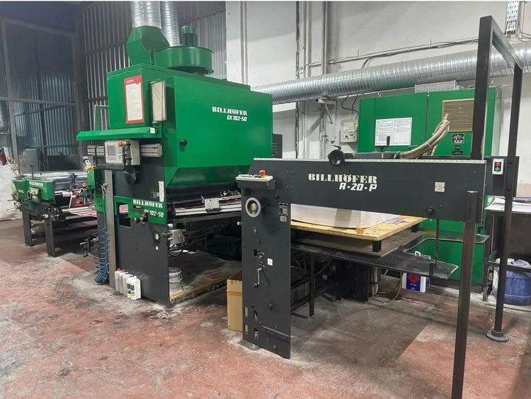 Billhofer EK 102-50 AUTOMATIC LAMINATED MACHINE