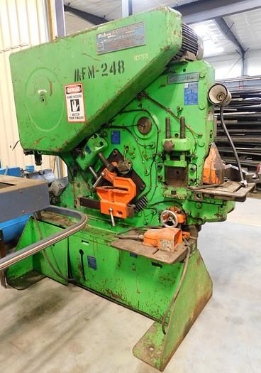 Mubea KBL 88-6 Optima 88 Ton Mechanical Ironworker