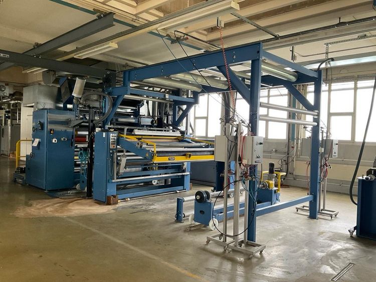 Santex Caviflex-anlage 1800 mm 2008 Santex Group Caviflex-anlage fabric coating / laminating installation