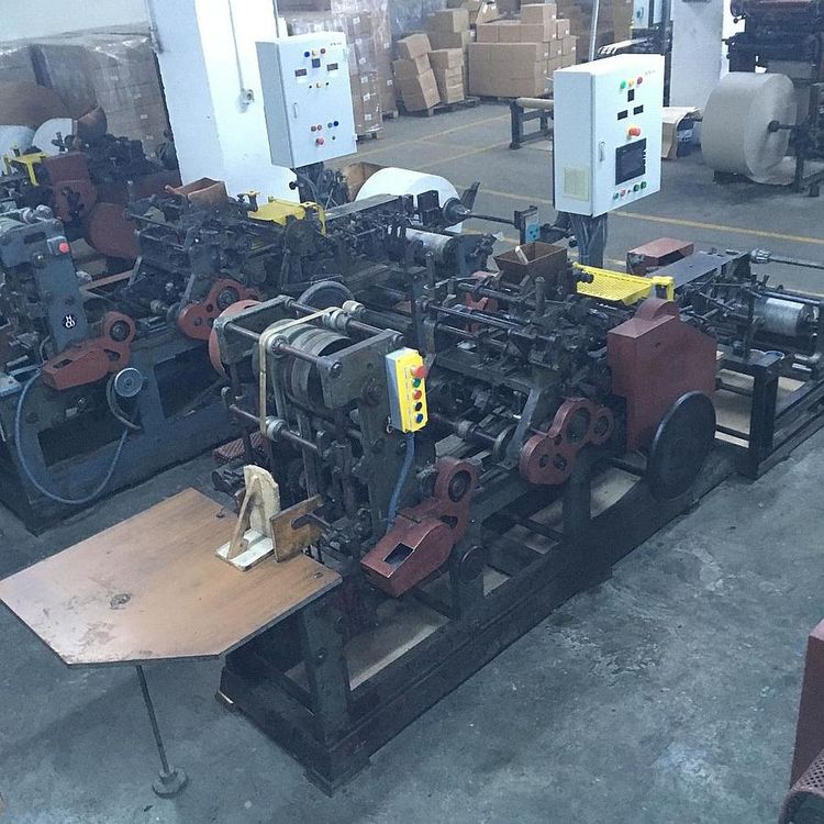Honsel Cross bottom (hexagonal) paper bag making machine