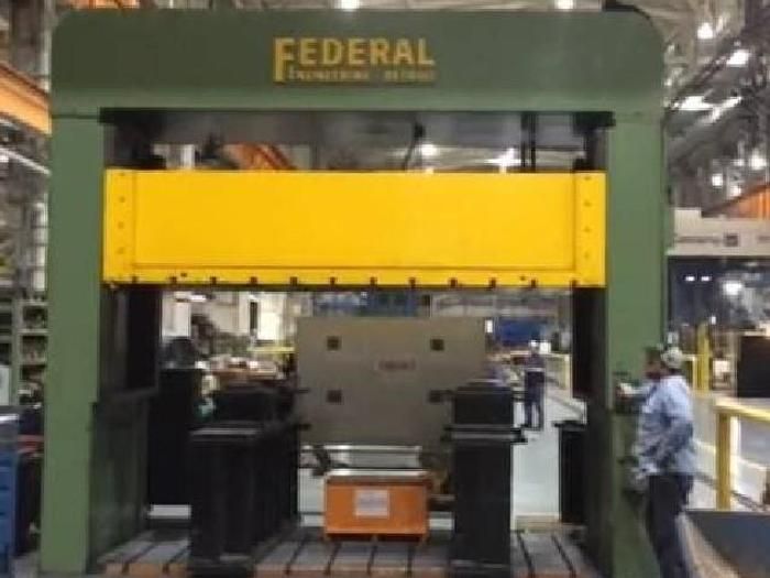 Federal Hydraulic Spotting Press 100 Ton