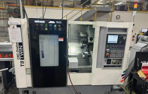 Mitsubishi M80A. 4000 RPM QuickTECH T8 Twin-Y 8 Axis