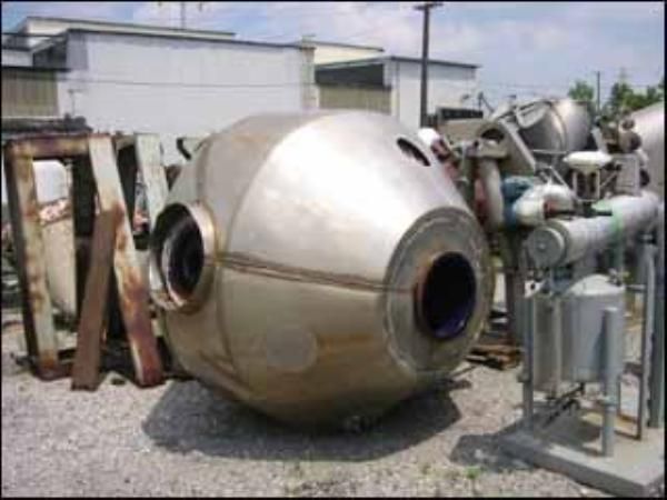 Dedietrich Glass Lined Double Cone Dryer Shell
