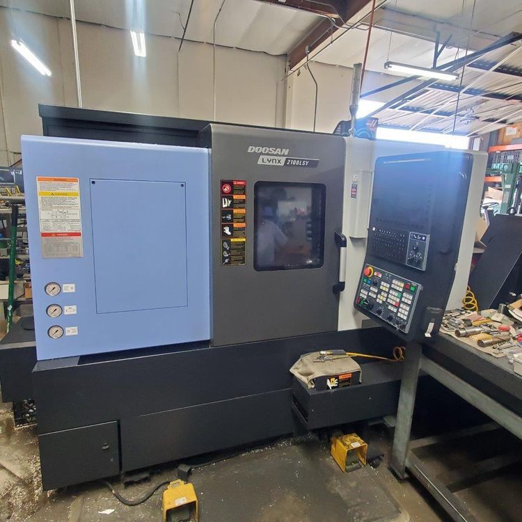 Doosan Fanuc i Series 6000 Lynx 2100LSYB 4 Axis