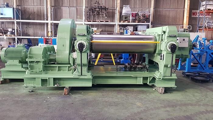 Berstorff 660mm dia X 2100mm two roll mill