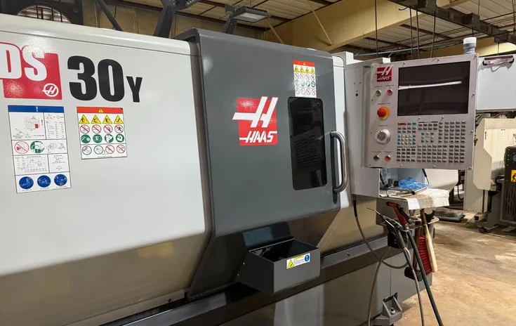 Haas Haas CNC Control 4,000 RPM DS-30Y 2 Axis