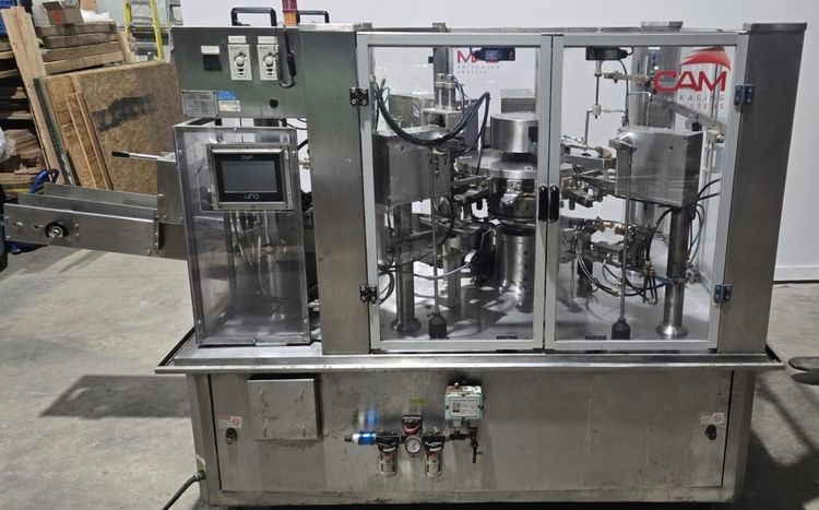Cam 8-200a Rotary Pre-made Pouch Filler