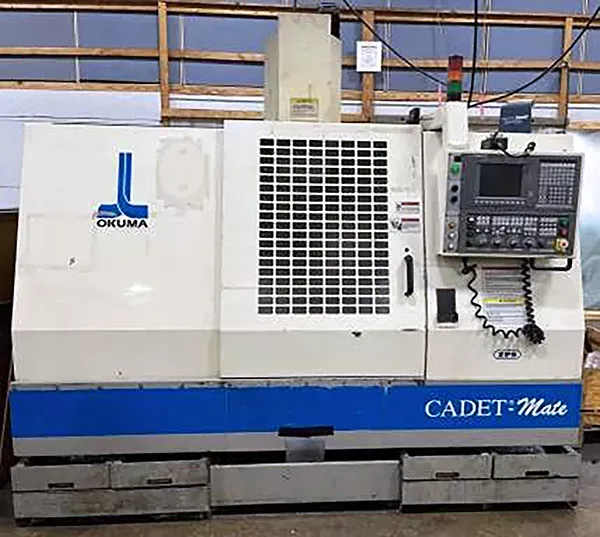 Okuma OSP-5020M CNC control 8,000 rpm CADET MATE V-4020 3 Axis