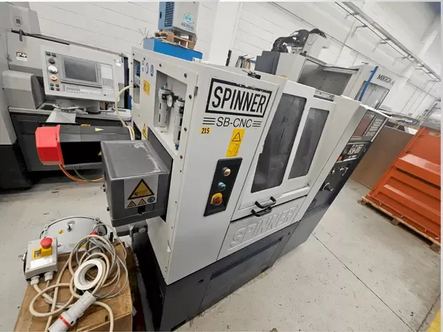 Spinner FANUC     Model: Series 32iB 8000 1/MIN SB-32-T-V4 2 Axis