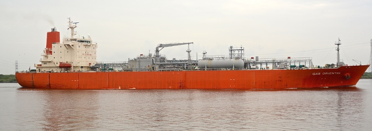 Hyundai Heavy Industries (HHI) ROSE GAS ABT 26534 DWT ON 10.4 M DRAFT