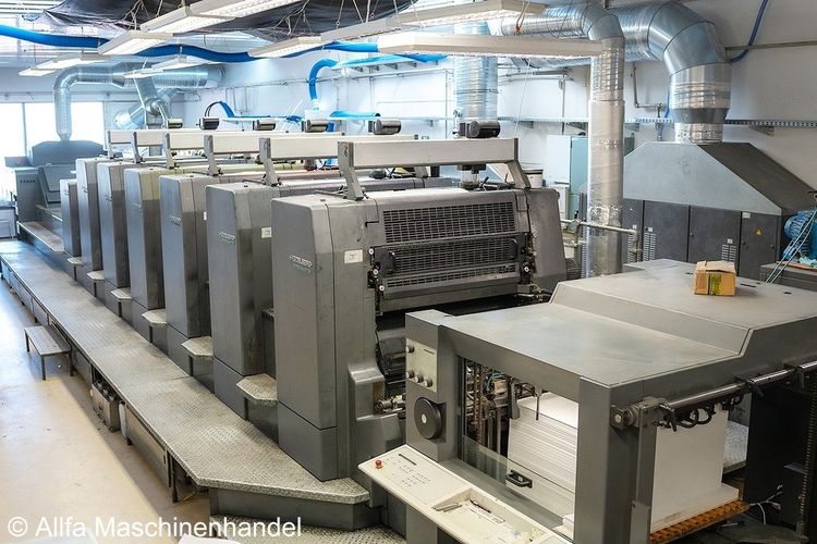 Heidelberg CD 102-6+LX UV 102 x 72 cm