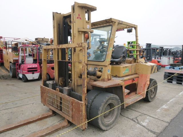 Mitsubishi FD60 Mast 3 m View Mast