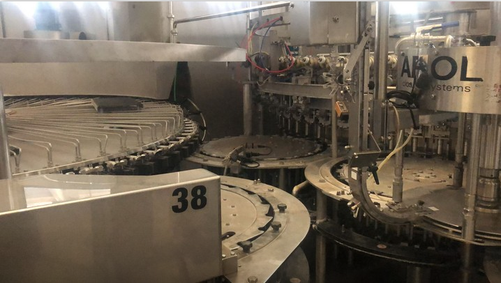 Krones SIAD 70.70.10 Isobaric, Bottling line