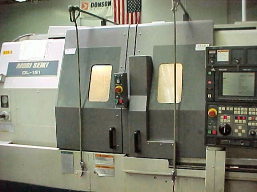 Mori Seiki Fanuc 18TT with CRT 4,000 RPM DL-151Y 4 Axis