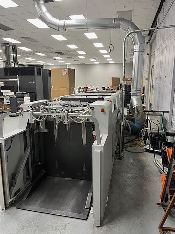 Harris ZR30  UV coating line