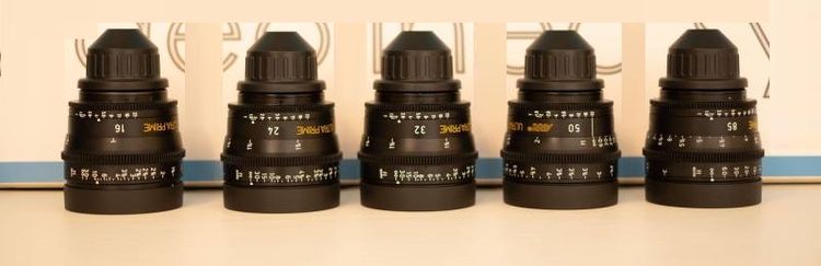 ARRI, ZEISS ULTRA PRIMES Cinematography Lenses Set