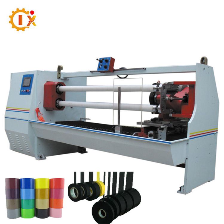GL- 702 double blades Automatic medical cotton tape / masking tape / pvc electrical tape cutting machine