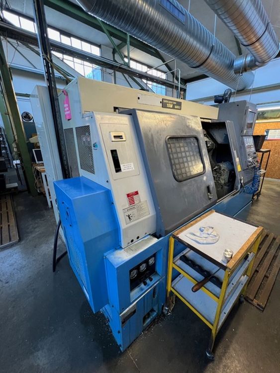 Mazak CNC Control -5000	rpm CNC Lathe SQT-15M 2 Axis