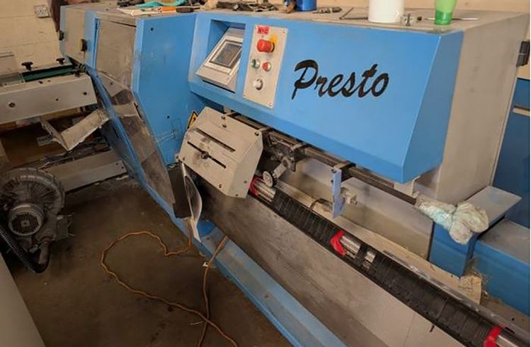 MULLER MARTINI PRESTO Saddle stitcher