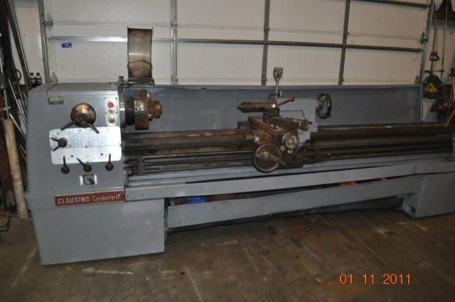 Clausing Engine Lathe 1600 RPM 7-17-120