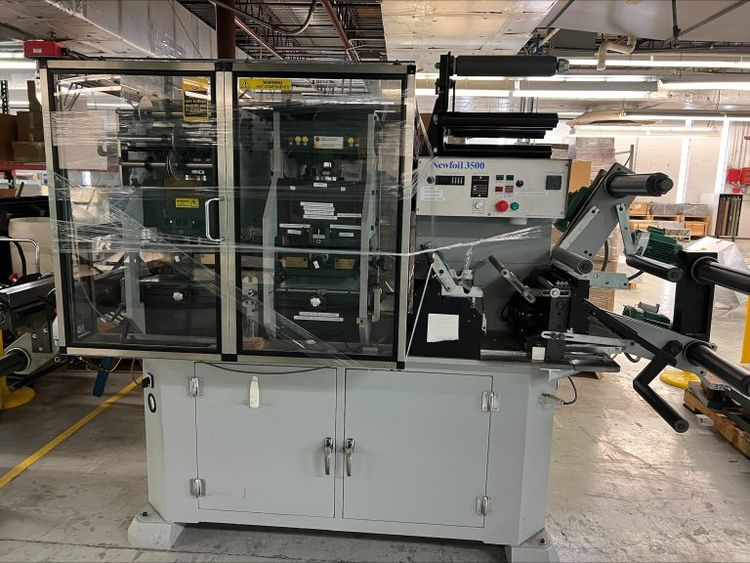 Newfoil 3500 Hot stamp die cutter