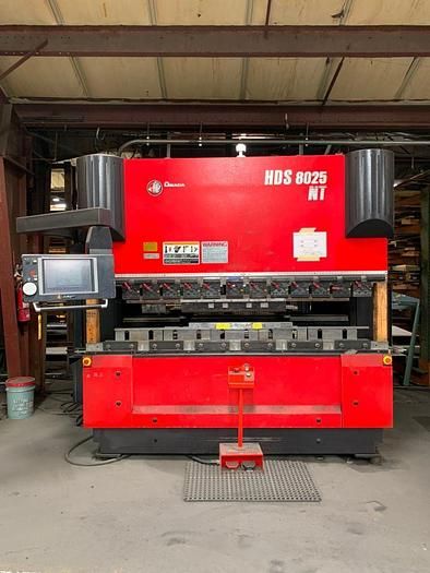 Amada HDS 8025NT 88 TONS