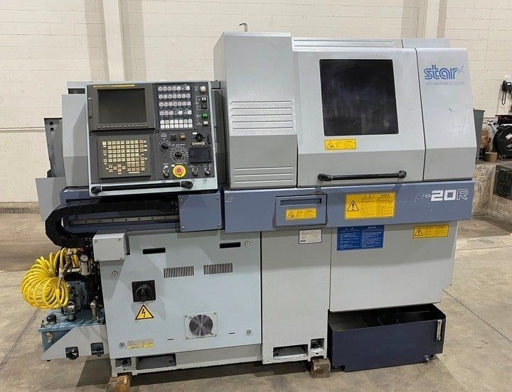 Star Fanuc 18i-T CNC Control 8000 RPM 3/4″ SR-20R 7 Axis