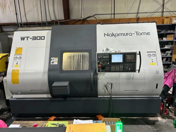 Nakamura Tome FANUC 18i-TB 7-axis CNC Manual Guide i 4500 rpm WT-300MMY  7 Axis