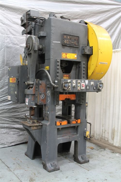 Minster 40T 4-1/2 SSSC PRESS 71 TON