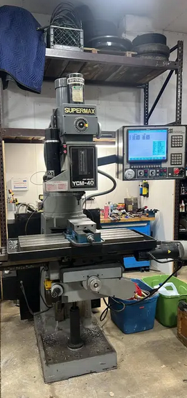 Supermax YCM-40 Vertical 4,200 RPM