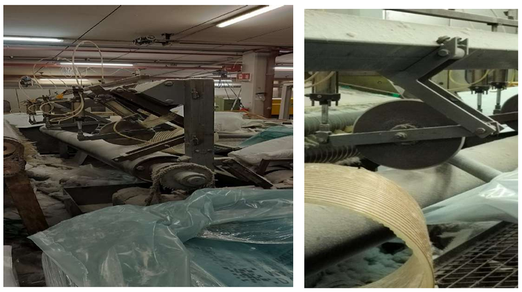 longitudinal cutting and roll winder