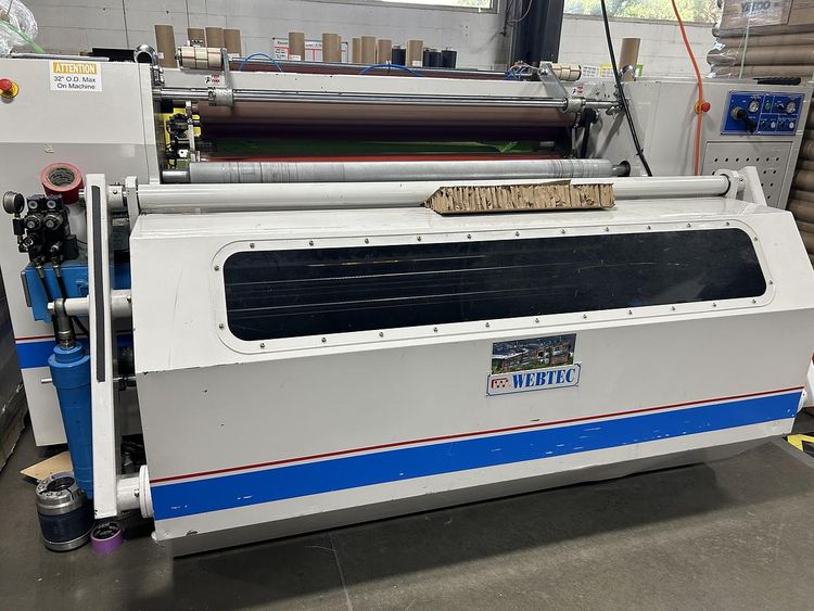 Webtech Slitter Rewinder 62”